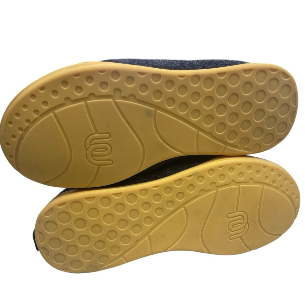 MAHABIS CURVE CLASSIC Comfort Slipper Grey Wool Slip On Women's 36/5.5-6. - Picture 7 of 8